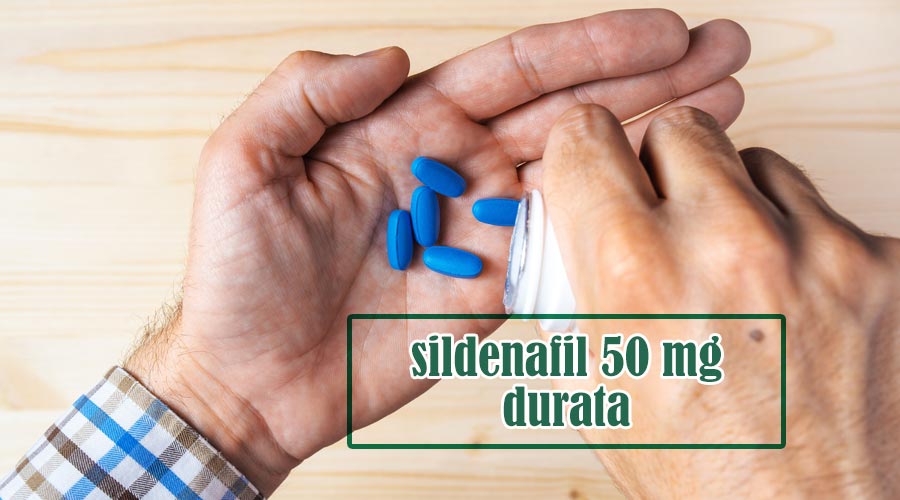 sildenafil 50 mg durata